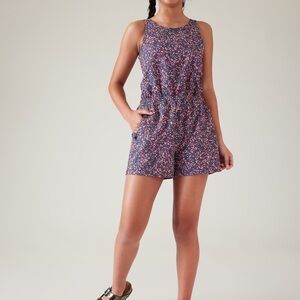 Athleta girl play more romper XXL/16 / XXSP (womens') Terrain Texture Multi